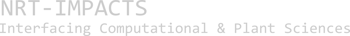 NRT-IMPACTS – Interfacing Computational &<br/>Plant Sciences